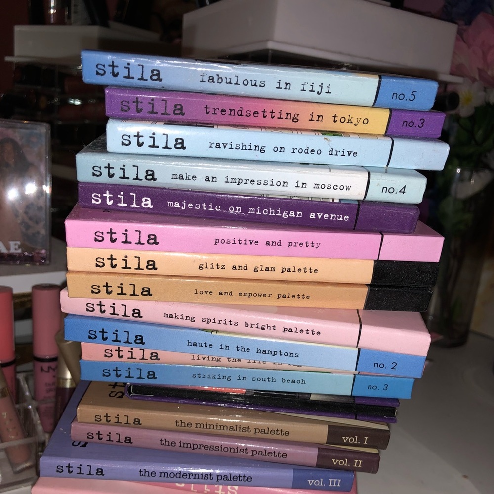Stila collectible eyeshadow palettes